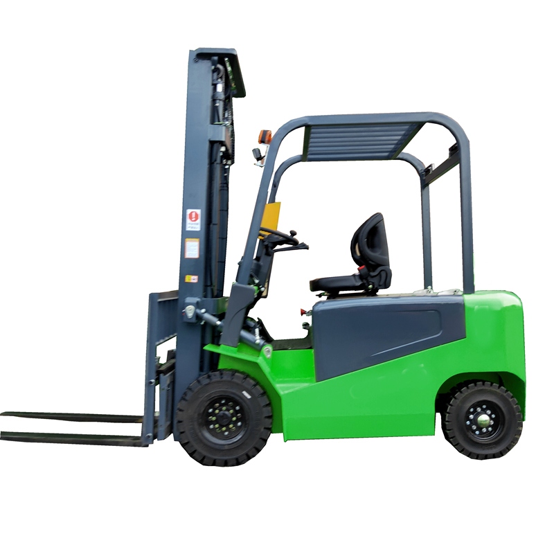 China 4 Wheel Electric counterbalance Forklift For Storage