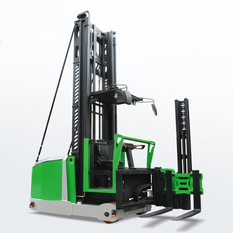 VNA man up turret pallet stacker