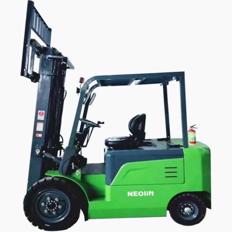 4 wheel electric counterbalance forklift