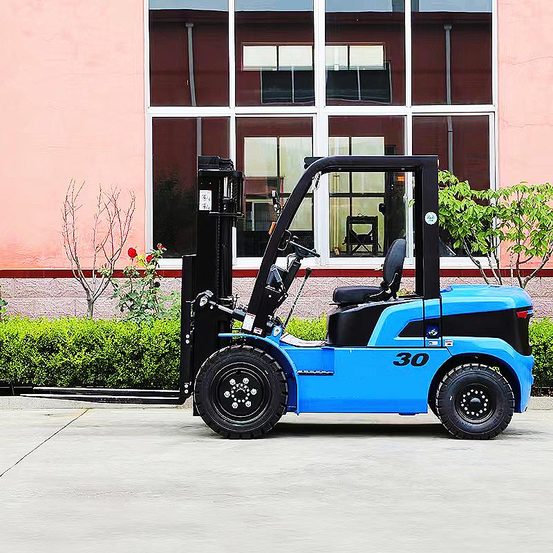 Diesel counterbalance forklift truck