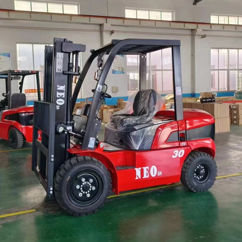Diesel counterbalance forklift truck