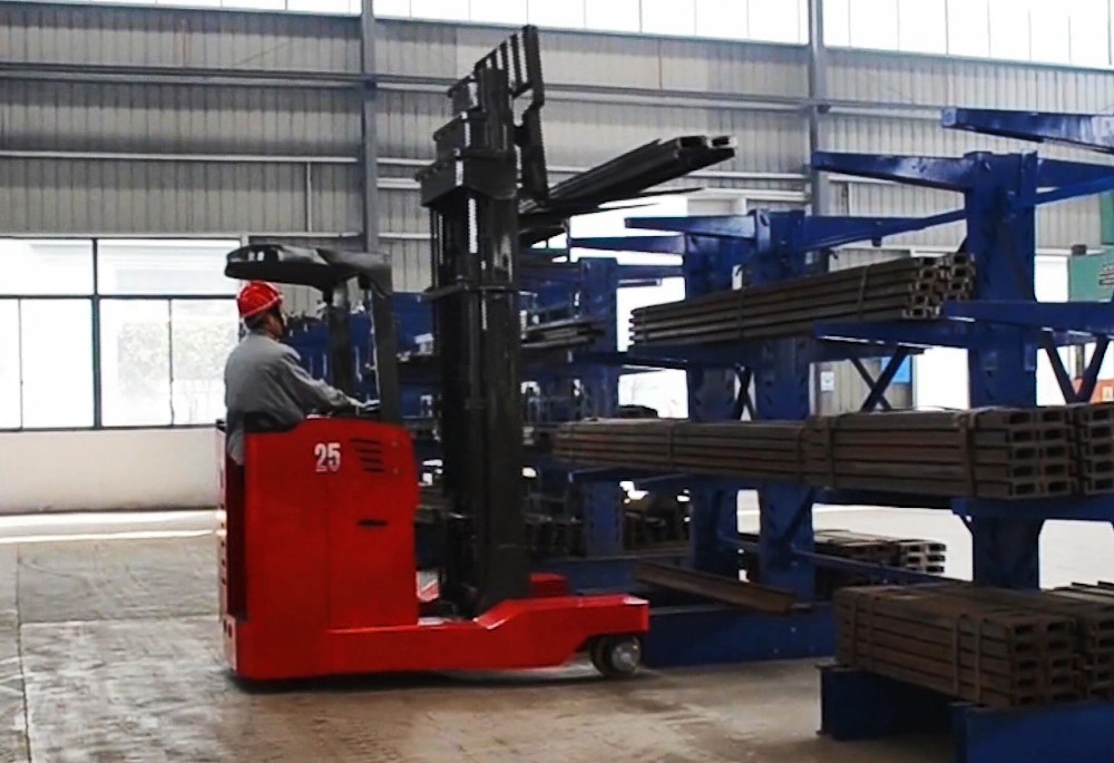 Application of multi-directional reach truck