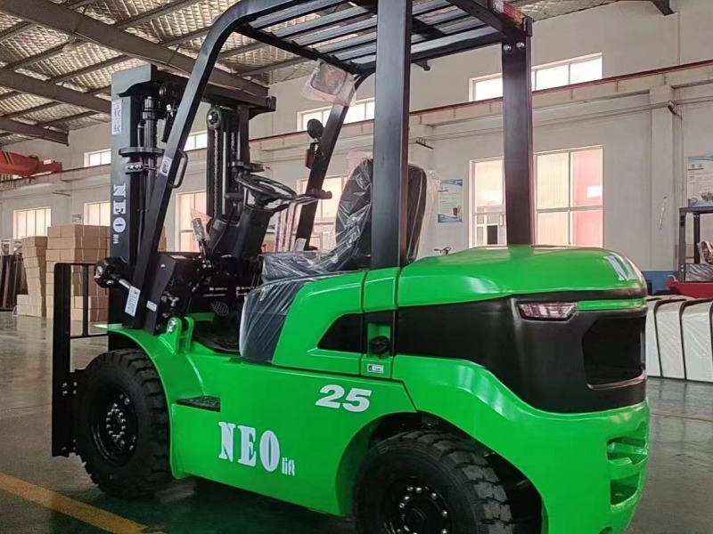 6 units of diesel forklifts will be delivered to European customer.