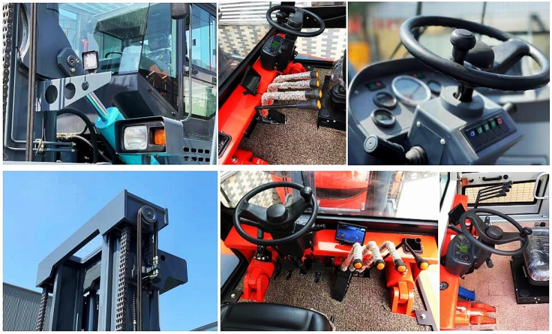 Details of 13-25 Tons Heavy Duty Diesel Counterbalance Forklift