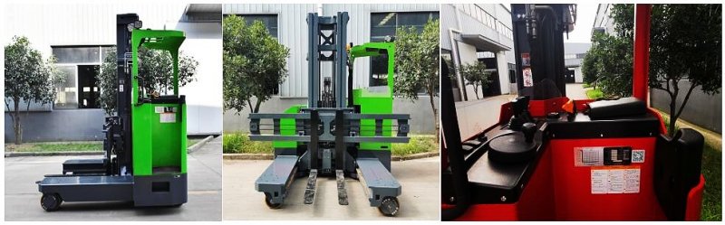 Wide Body Standing Type 4-directional Reach Truck