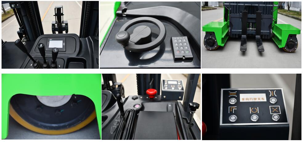 Details of 4-directional forklift