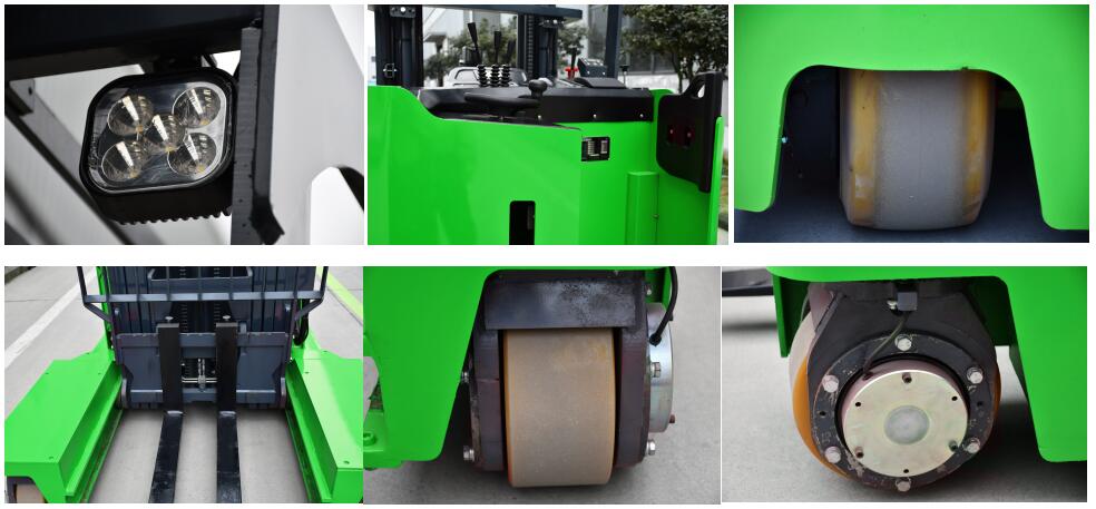 Details of 4-directional forklift