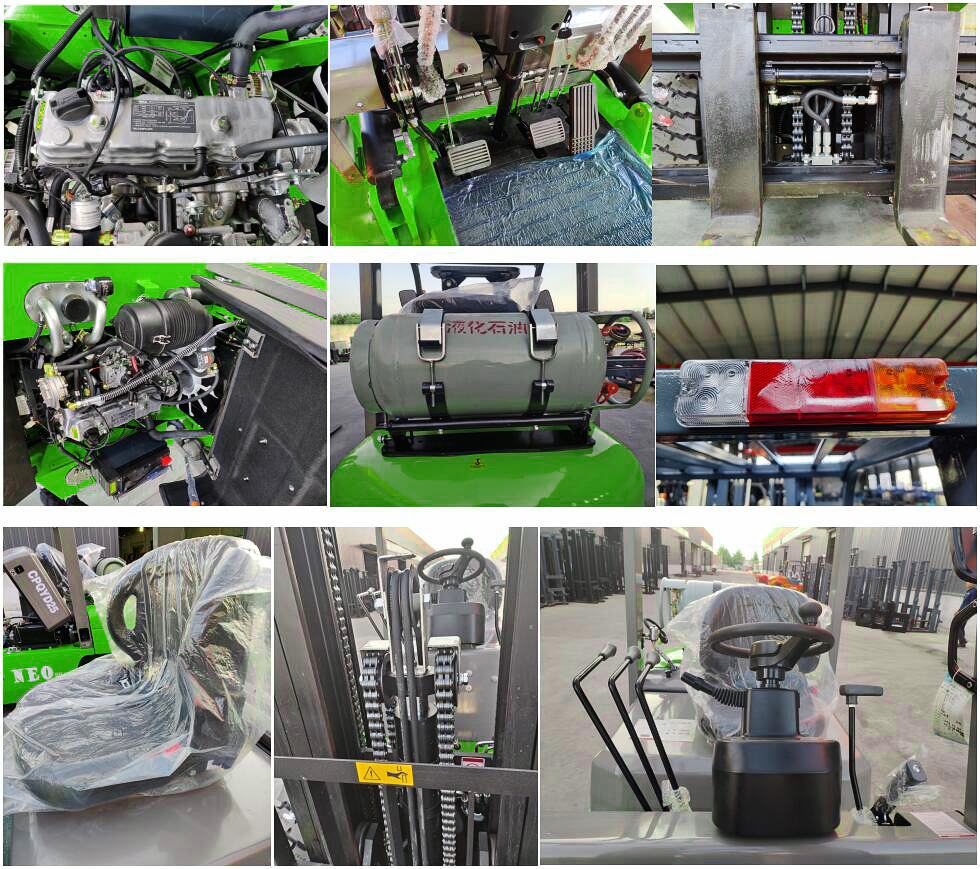 Details of LPG forklift