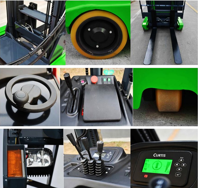 Details of Stand On Type Electric Reach Truck