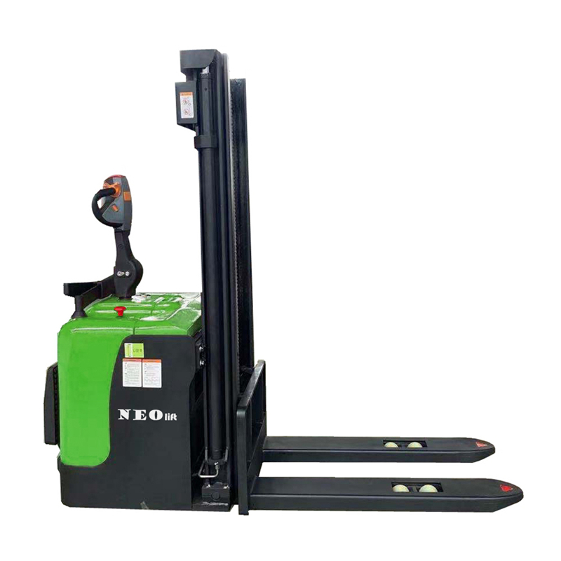 Standing type electric pallet stacker