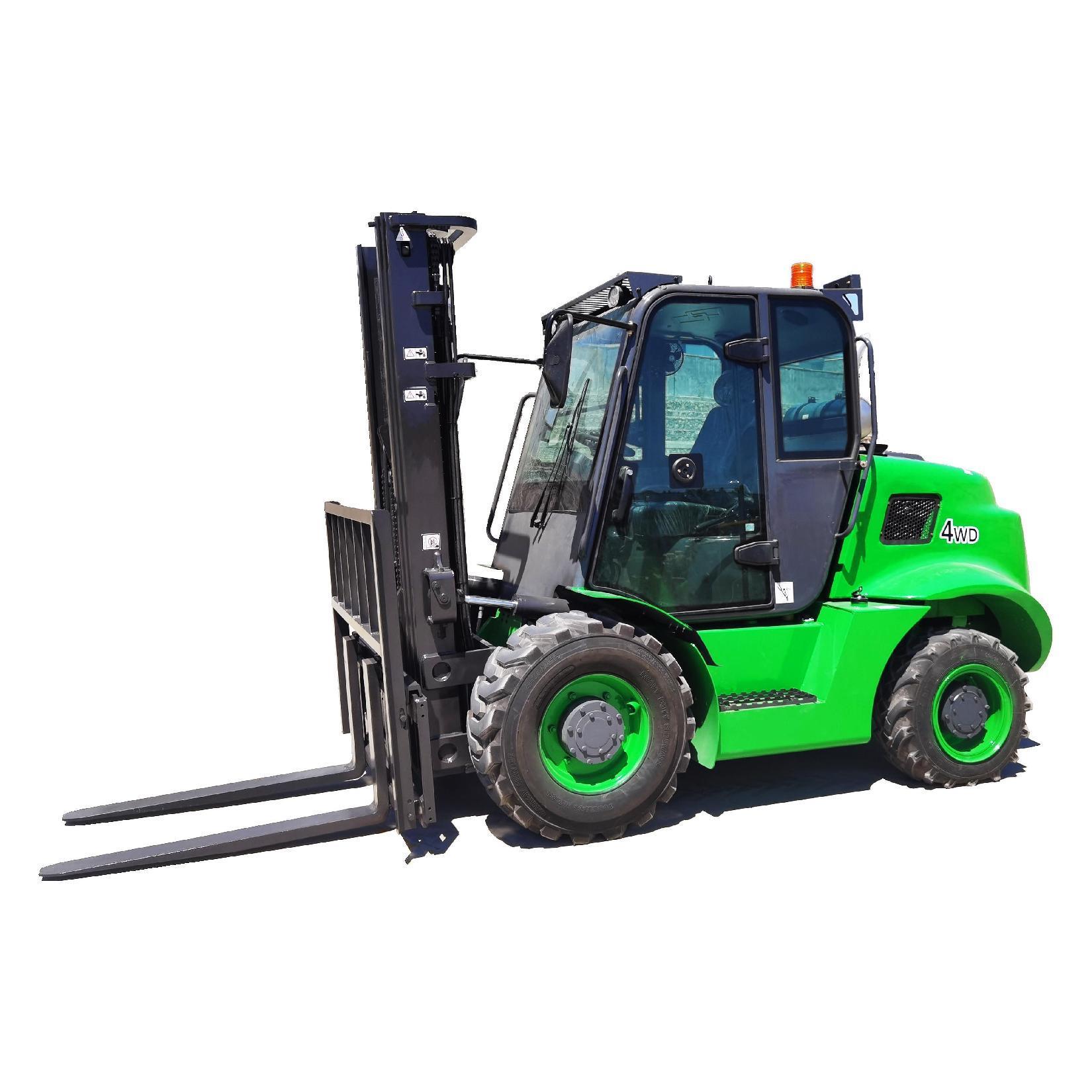 4WD Rough Terrain Diesel Forklift Advantages And Operating Guide